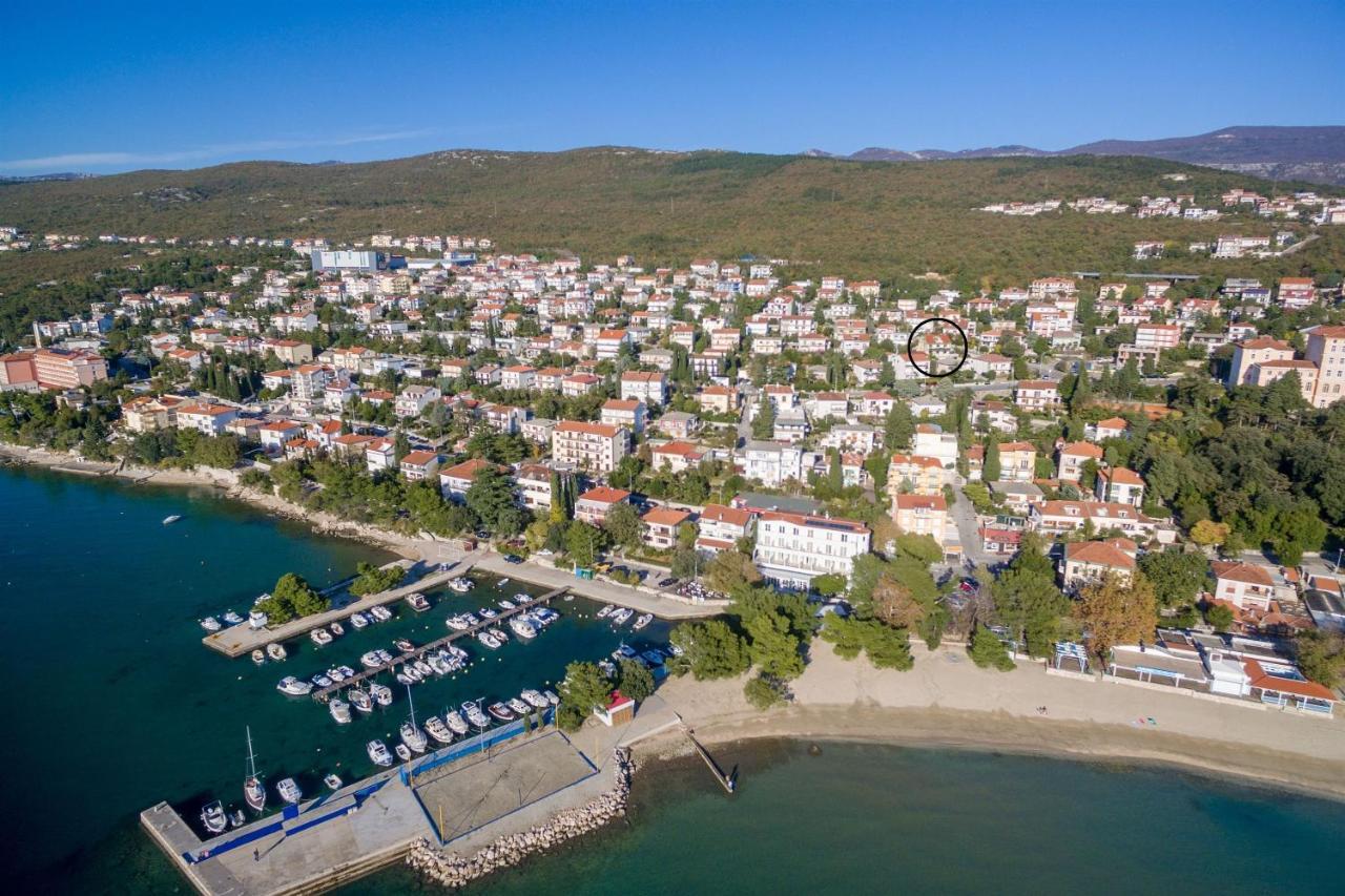 Apartments Jasna Crikvenica Bagian luar foto